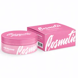 Box With Cosmetic Jar